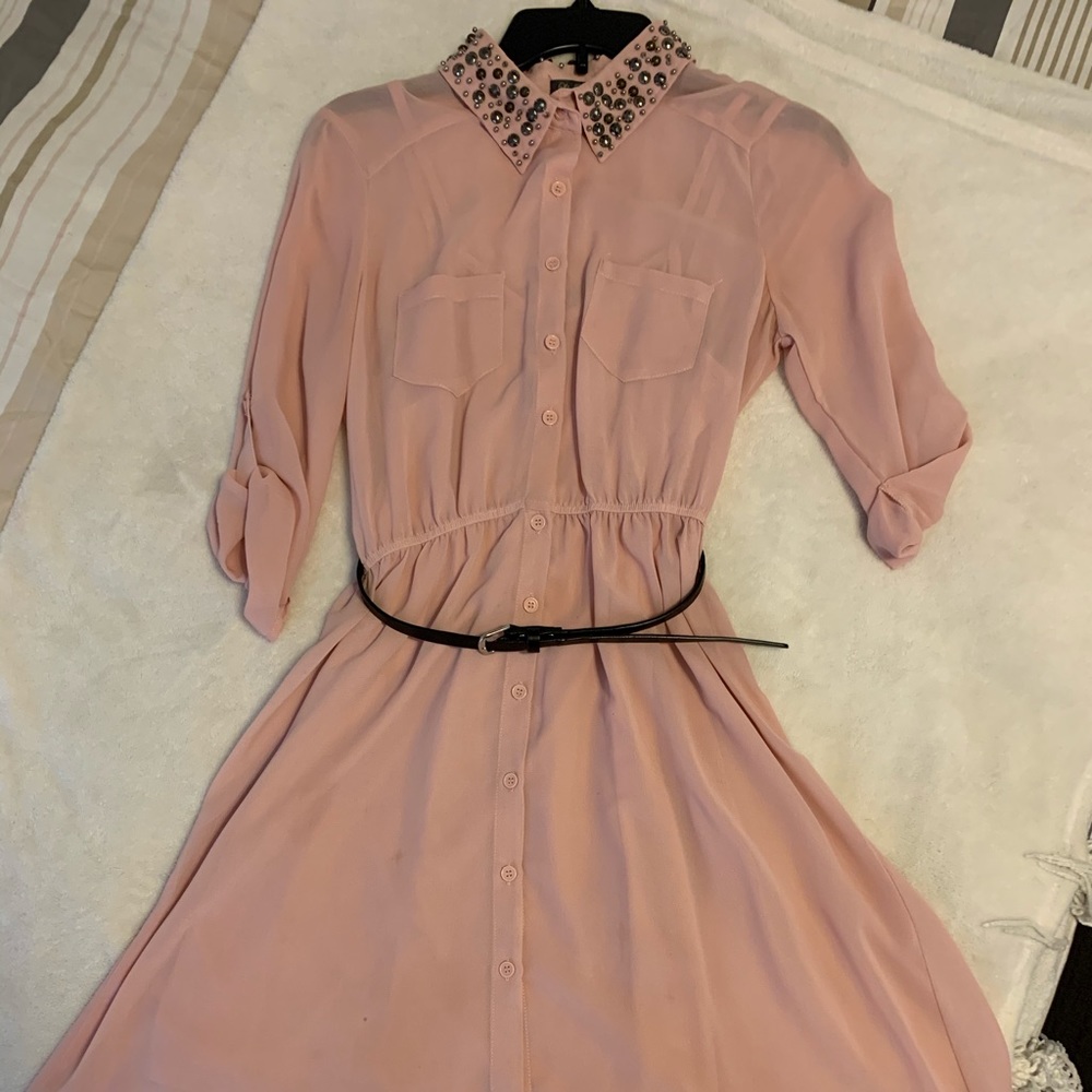 Dress shorter in front and longer in the back